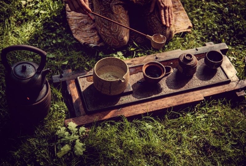 Le rituel du thé