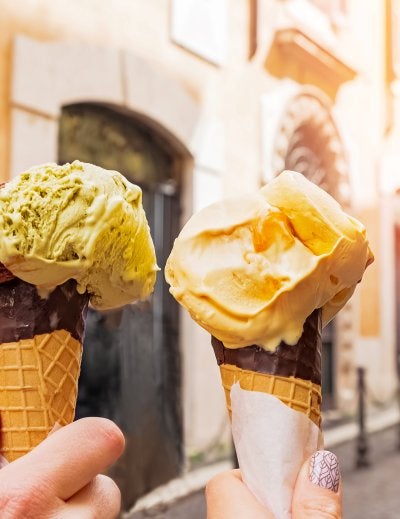 Ice Cream In Italy