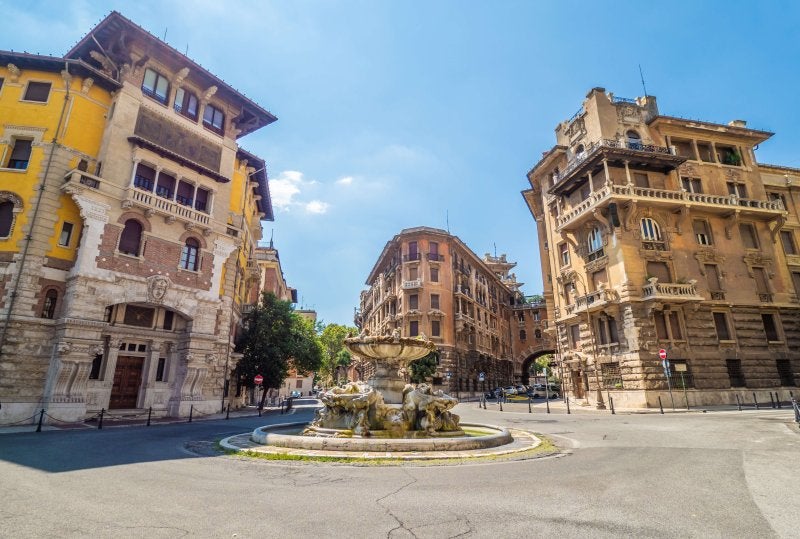 quartiere coppede, rome