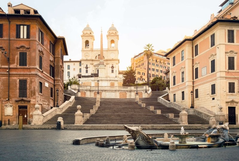 Piazza di Spagna, Spanish steps, Rome
