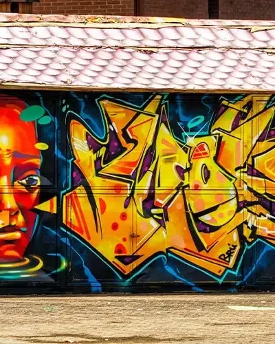 Graffiti in Comuna 13, Medellín