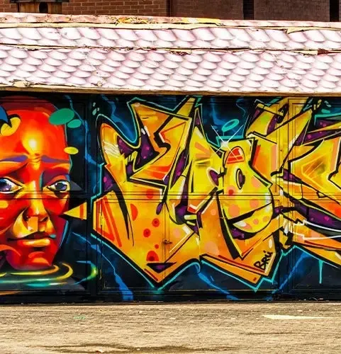 Graffiti in Comuna 13, Medellín