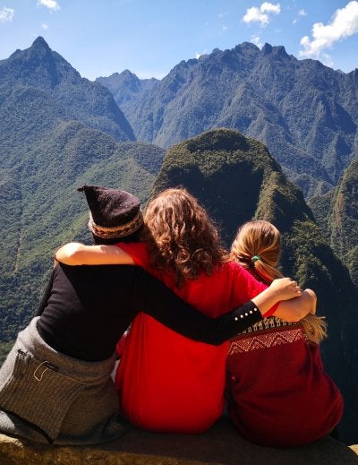 Machu Picchu with family and friends, Perú